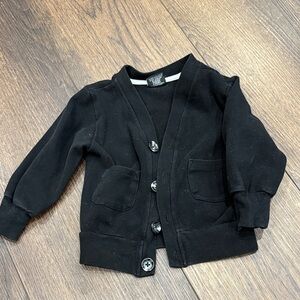 Little Bipsy Black Cardigan 18-24 month